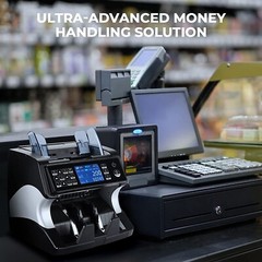 Bank Grade Money Counter Machine Mixed Denomination Value Counting Ser.
