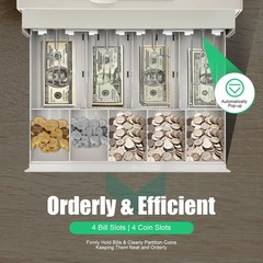 Electronic Cash Register POS System 48 Keyfor Supermarket Retail Restaurant New