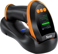 Barcode Scanner Wireless with Screen: Pro Version 1D 2D QR with Setting Keypa…