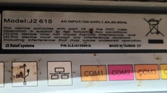 “DISPLAY MODEL” POS Touchscreen J2 615 POS System Intel Atom 1.6GHz,Win 7 615 RT