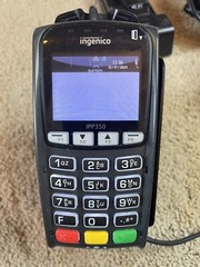 Lot Of 5 Ingenico IPP 350 USB Credit Card Terminal + (5) Stand Sen351009
