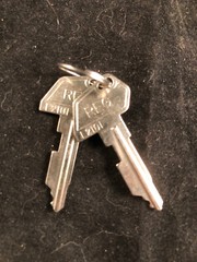 TEC CASH REGISTER, REG KEY, #L2101, SET OF 2