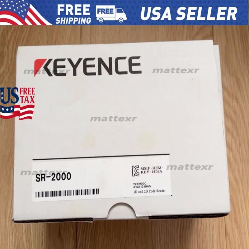 1PC New Keyence SR-2000 1D 2D Barcode Reader Scanner Vision SR2000 US Free TAX