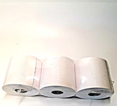 Staples 3 PACK PAPER ROLLS 2 1/4″ x 130′ Calculator Register Adding Machine