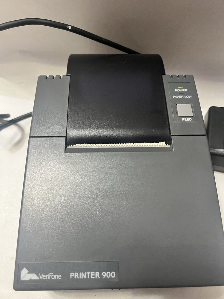 Verifone Printer 900 Receipt Printer W/ Power Supply See Description