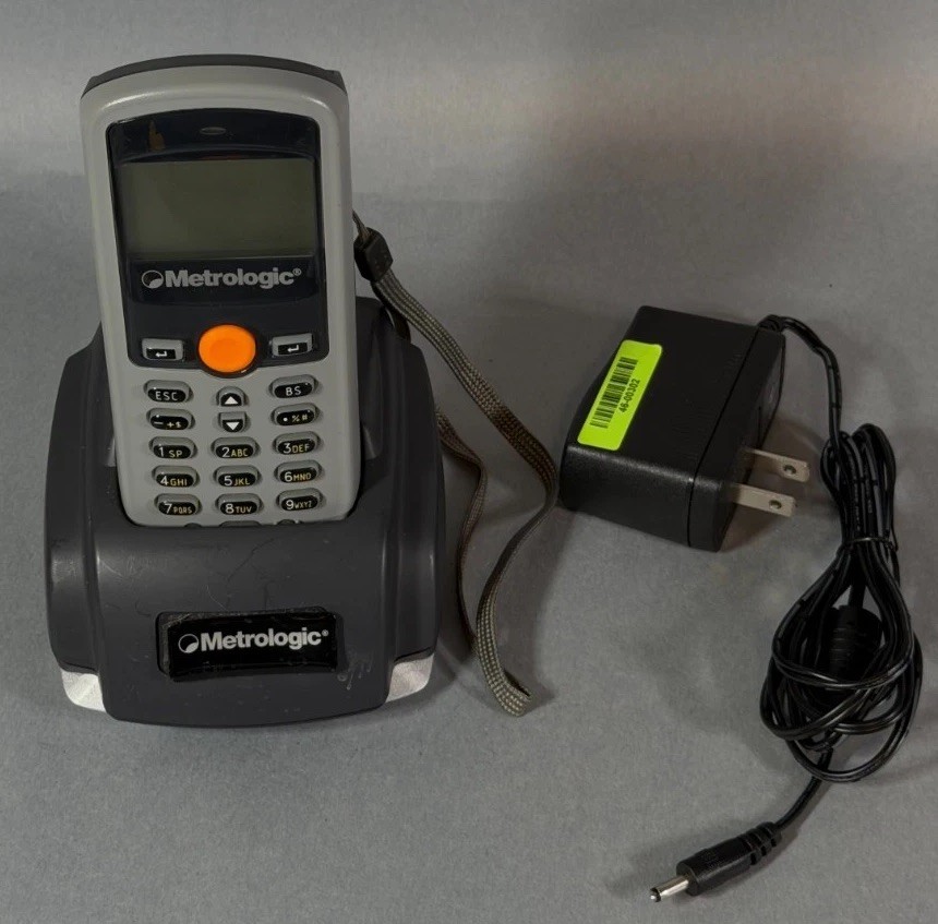 Metrologic Optimus SP5500 Scanner – FOR PARTS – w/ Cradle Cable