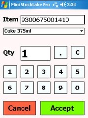 New- Mini Pos Stocktaking Software App PDA Inventory Stocktake Barcode Scanner