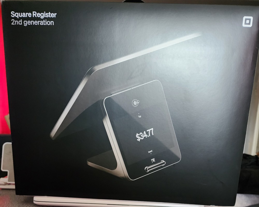 Square Register (2nd Generation) Powered by Square POS – Gray