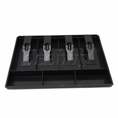 6PCS Coin And Bills Tray Cash Drawer Case Replace 4 Bills 3 Coins Storage Box