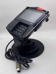 LOT OF 2 INGENICO LANE 7000 PRG30312951R CREDIT CARD TERMINAL w/ 12V USB & STAND