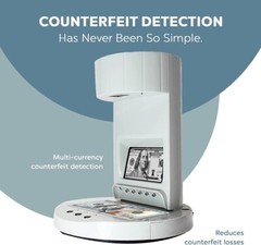 AccuBANKER D200 Counterfeit Money Detector Bill & ID with 5-Point UV/MG/IR/DD/MT