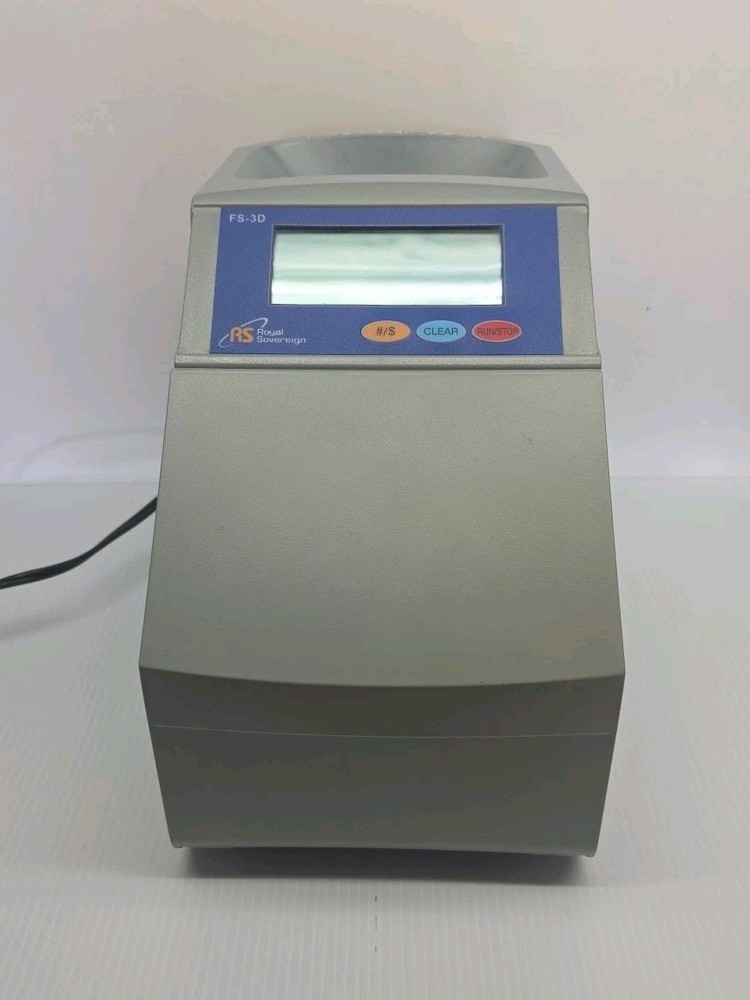 Royal Sovereign 3-Row Coin Sorter Counter Value Display FS-3D Tested Works
