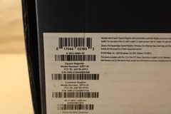 Square Register POS For Parts Repair Dual Screen Cracked AS-IS No Returns