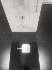 Square Mobile Card Reader for Cell Phones that have a 3.5 mm headphone jack.