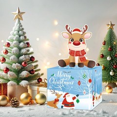 Christmas Money Box for Cash Gift Pull, Surprise Money Holder Cash Gift for K…