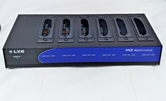 LXE MX5 Multi-Charger, 6-Slot Battery Charger w/ Instruction Manual & Power Cord