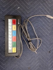 Logic Controls KB1700-Kitchen Display Bump Bar, 17 Tactile Programmable Button