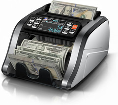 N60 Mixed Denomination Money Counter Machine, Value Counting, UV/MG/IR/DD Counte