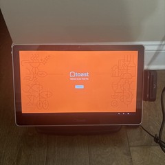 Toast Flex TT200 POS System Single Display w/Stand And Card Reader Power Bank