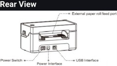 Rongta Thermal Label Printer, Sticky Notes, Label Maker 3×5 Barcode Printer