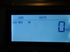 Ponnor AL-5100 Automatic Cash Money Bill Counter Machine W/Counterfeit Detection