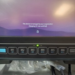 Zebra VC80X-10SSRAABBA-U W/Keyboard|LI3608 Scanner & Mounting/ Hard wire *READ*