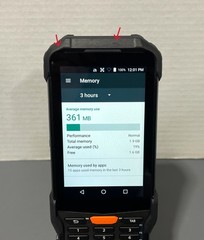Point Mobile PM550 P550GPWA79CE2T Handheld Terminal Portable Barcode Scanner