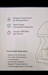 Beam Mixed Denomination Money Counter Machine – New