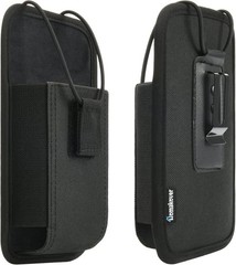 Heavy-Duty Portable Scanner Holster with Secure Belt Clip for Handheld Devices