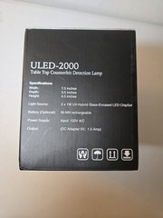 Fraud Fighter ULED-2000 Counterfeit Money Detector UV Bill Checker