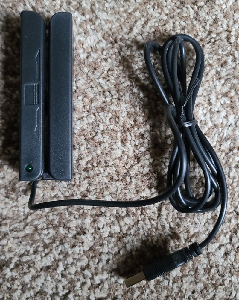 MSR90 USB Swipe Magnetic Credit Card Reader Deftun