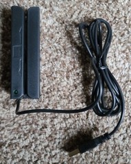 MSR90 USB Swipe Magnetic Credit Card Reader Deftun