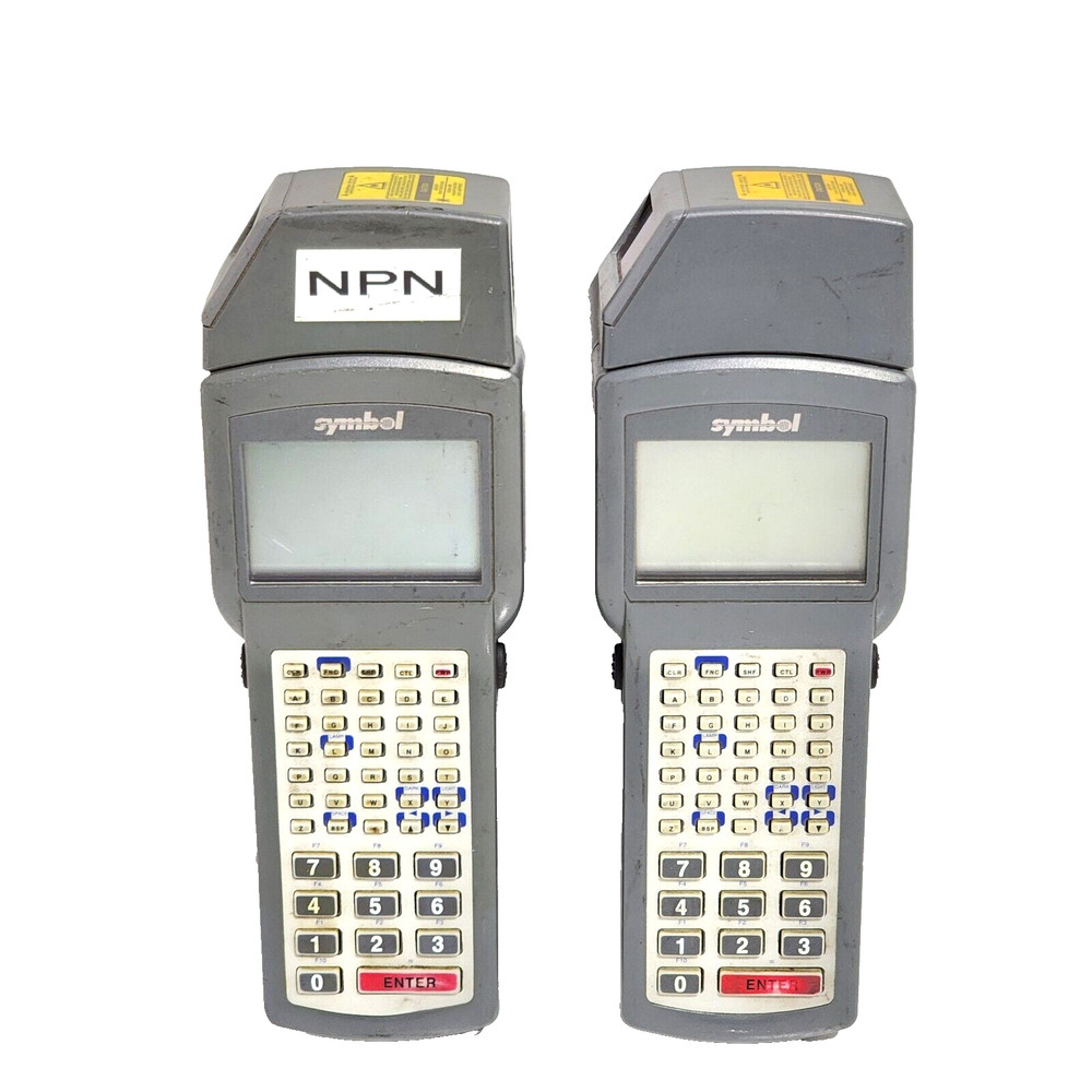 Lot of 2 Symbol PDT3100-SE824000 Barcode Scanner USED.