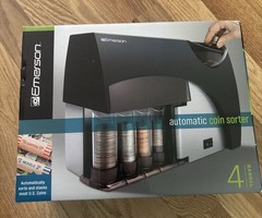 Automatic Coin Sorter 4-Barrel Black the Black Series