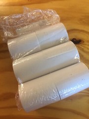 1-Ply Paper Rolls 6 Count Bright White 3″ x 128ft Office Depot Item 109-023