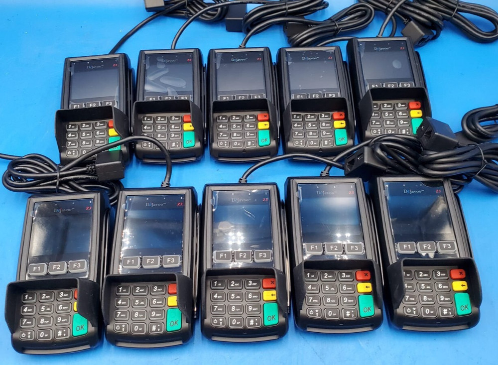 LOT OF 10/ Dejavoo Z3 Pin Pad
