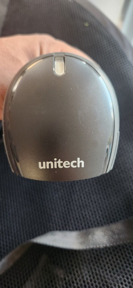 Unitech Barcode Scanner Model# ms340cucboosg black and blue usb connect 