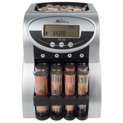 Commercial Coin Counter Sorter Machine Fast Sorting Digital LCD Money Change