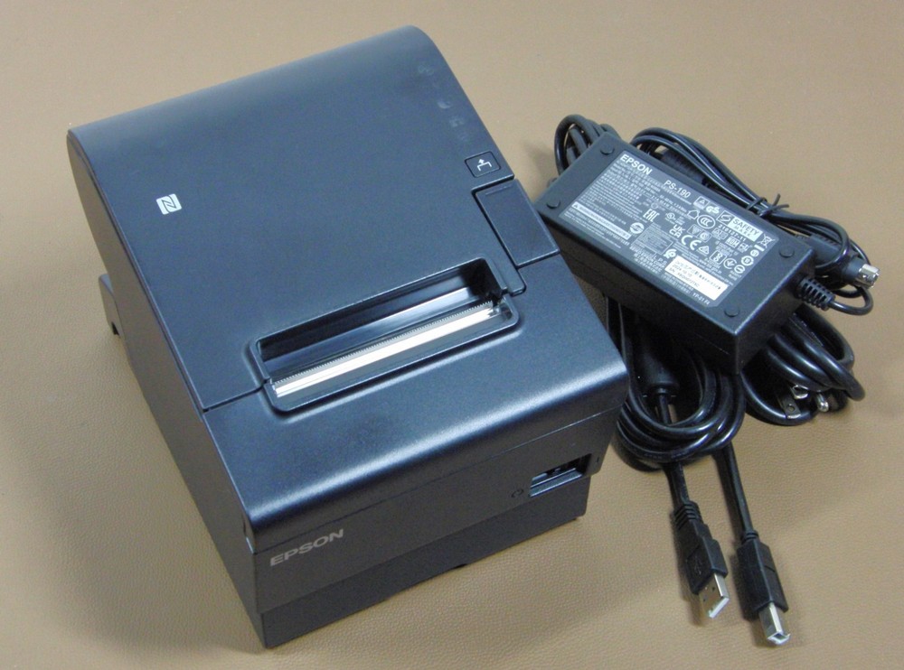 Epson TM-T88VII M371A 042 USB / Serial / Ethernet Thermal POS Receipt Printer