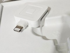 Square Credit Debit Card Reader for Magstripe (with Lightning Connector)