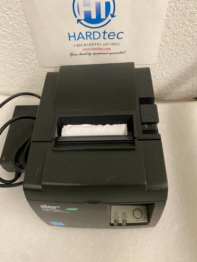 Star Micronics TSP100ECO TSP100II Black USB Thermal Receipt Printer