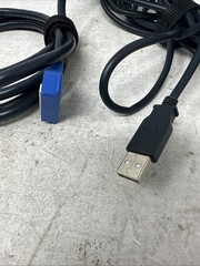 Lot of 2 – Verifone Blue Mx USB Cable 23741-02-R Mx850 Mx860 Mx870 Mx915 Mx925