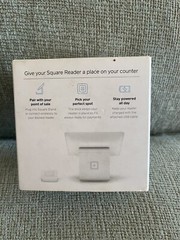 Square A-SKU-0485 Credit Card Reader + Dock For Square Reader A-SKU-0120-02