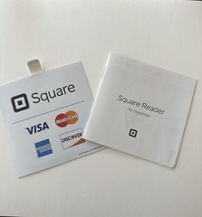 Square A-PKG-0206-01 Credit Debit Card Reader – White for Apple iPhone Android
