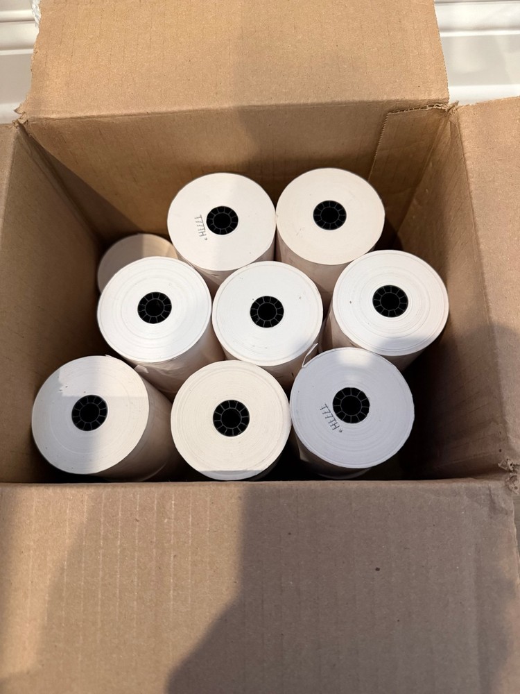 Thermal Receipt Paper Rolls – 17 Count 2 1/4 inch x 50ft