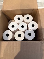 Thermal Receipt Paper Rolls – 17 Count 2 1/4 inch x 50ft