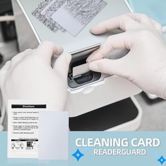 Card Reader Cleaning Cards – Dual Side Credit Card Reader Cleaner, CR80 Card Re