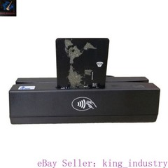 YL160 4-in-1 Magnetic Card Reader/Writer (supports EMV/IC/RFID/PSAM)+4Chip Cards