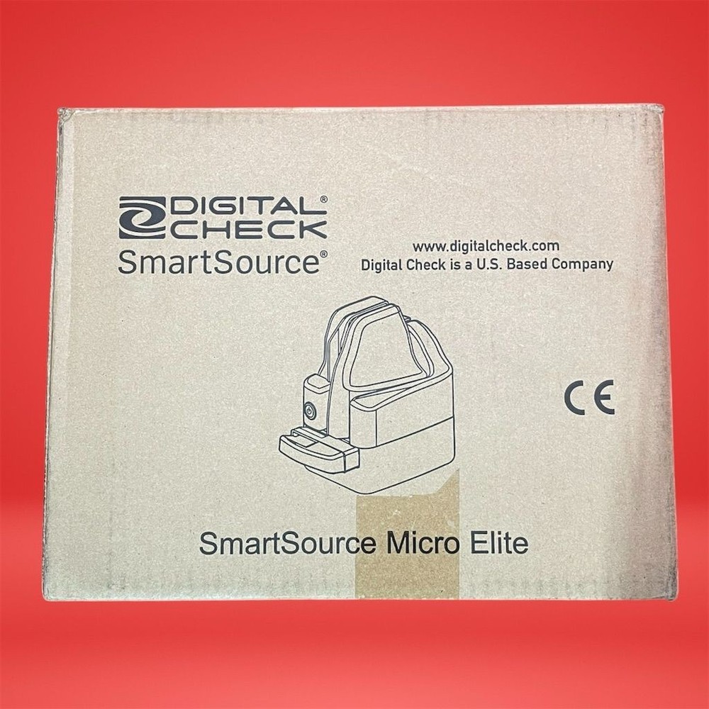 Digital Check SmartSource Micro Elite USB Check Scanner Electric