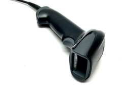 Keyence HR-100 Rev. P Handheld Barcode Reader w/ HR-1C3RB Communication Cable